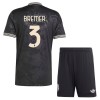 Officiële Voetbalshirt + Korte Broek Juventus Bremer 3 Derde 2025-26 - Kids